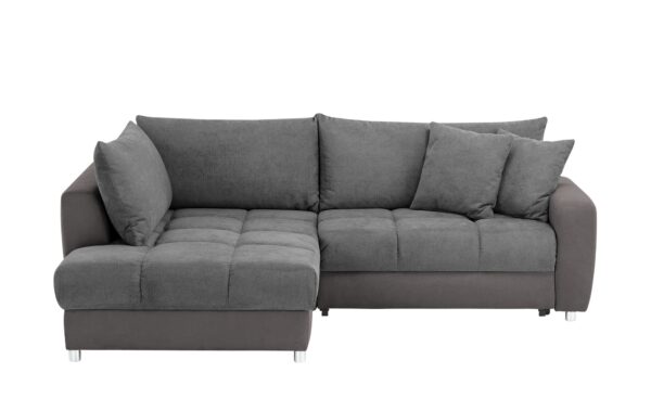 Ecksofa  Cynthia ¦ grau ¦ Maße (cm): B: 242 H: 83 T: 183 Polstermöbel > Sofas > Ecksofas - Höffner