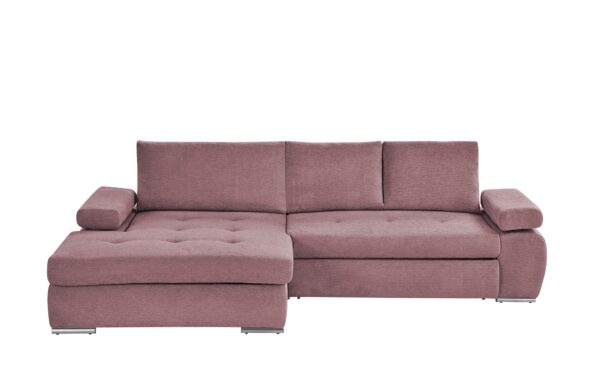 smart Ecksofa  Ibby ¦ lila/violett ¦ Maße (cm): B: 294 H: 73 T: 173 Polstermöbel > Sofas > Ecksofas - Höffner