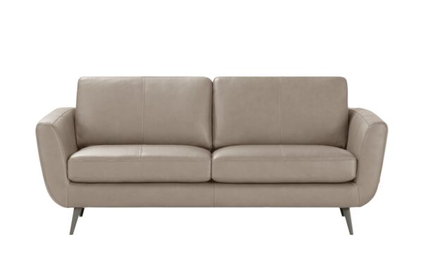 SOHO Ledersofa  Smilla ¦ braun ¦ Maße (cm): B: 197 H: 85 T: 93 Polstermöbel > Sofas > 2-Sitzer - Höffner