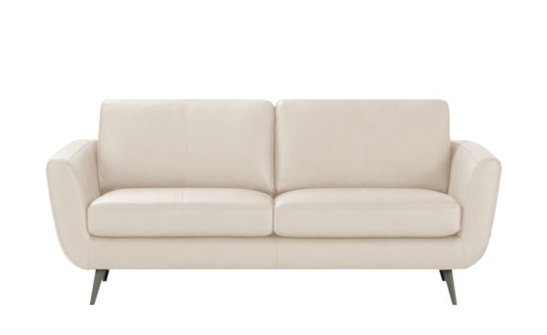 SOHO Ledersofa  Smilla ¦ weiß ¦ Maße (cm): B: 197 H: 85 T: 93 Polstermöbel > Sofas > 2-Sitzer - Höffner