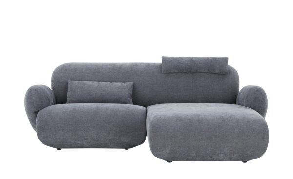 smart Ecksofa  Lucia ¦ grau ¦ Maße (cm): B: 242 H: 78 T: 166 Polstermöbel > Sofas > Ecksofas - Höffner