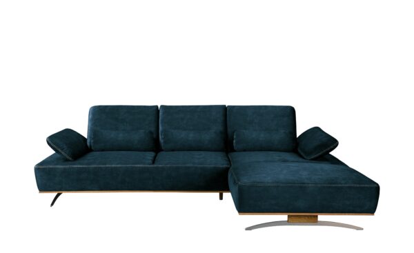 Ecksofa  Pedro ¦ blau ¦ Maße (cm): B: 307 H: 97 T: 198 Polstermöbel > Sofas > Ecksofas - Höffner