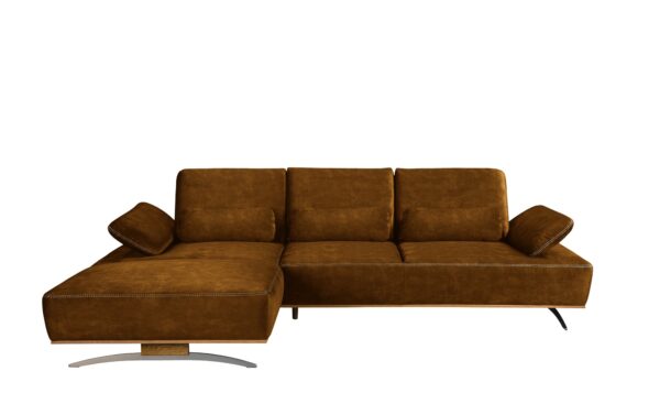 Ecksofa  Pedro ¦ braun ¦ Maße (cm): B: 307 H: 97 T: 198 Polstermöbel > Sofas > Ecksofas - Höffner