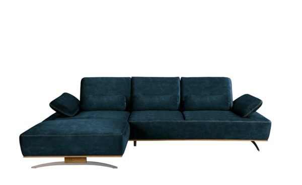 Ecksofa  Pedro ¦ blau ¦ Maße (cm): B: 307 H: 97 T: 198 Polstermöbel > Sofas > Ecksofas - Höffner