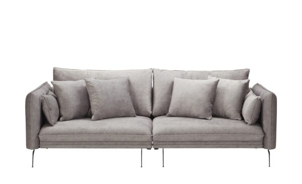 smart Einzelsofa  Volma ¦ grau ¦ Maße (cm): B: 262 H: 79 T: 114 Polstermöbel > Sofas > 2-Sitzer - Höffner