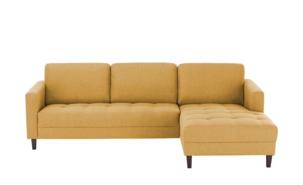 smart Ecksofa  Geradine ¦ gelb ¦ Maße (cm): B: 260 H: 85 T: 170 Polstermöbel > Sofas > Ecksofas - Höffner