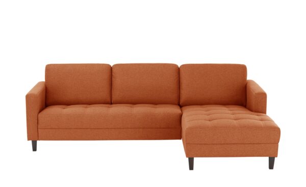 smart Ecksofa  Geradine ¦ orange ¦ Maße (cm): B: 260 H: 85 T: 170 Polstermöbel > Sofas > Ecksofas - Höffner