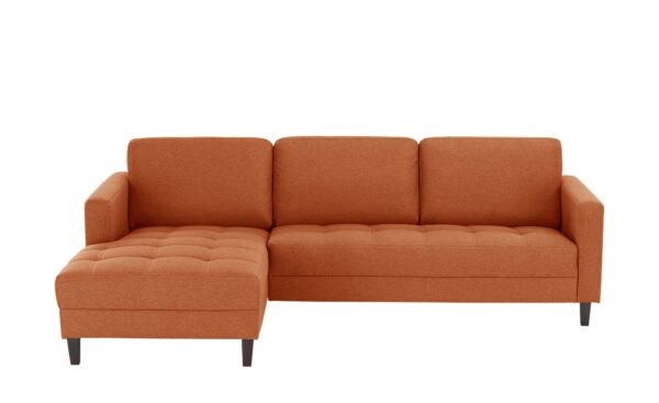 smart Ecksofa  Geradine ¦ orange ¦ Maße (cm): B: 260 H: 85 T: 170 Polstermöbel > Sofas > Ecksofas - Höffner