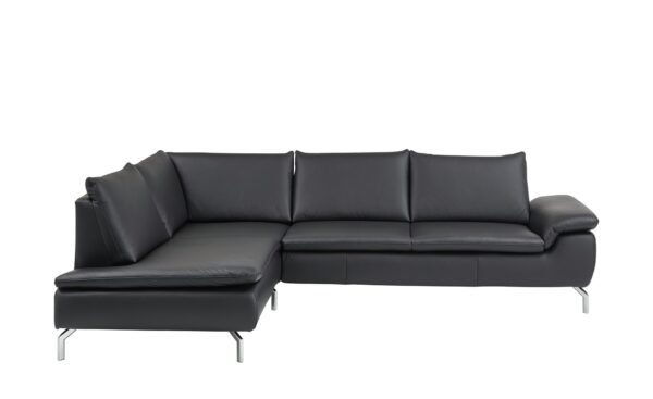 Ecksofa   Buggi ¦ schwarz ¦ Maße (cm): B: 301 H: 87 T: 224 Polstermöbel > Sofas > Ecksofas - Höffner