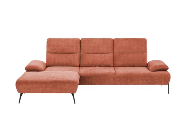 switch Ecksofa  Cesar ¦ rot ¦ Maße (cm): B: 290 H: 102 T: 183 Polstermöbel > Sofas > Ecksofas - Höffner