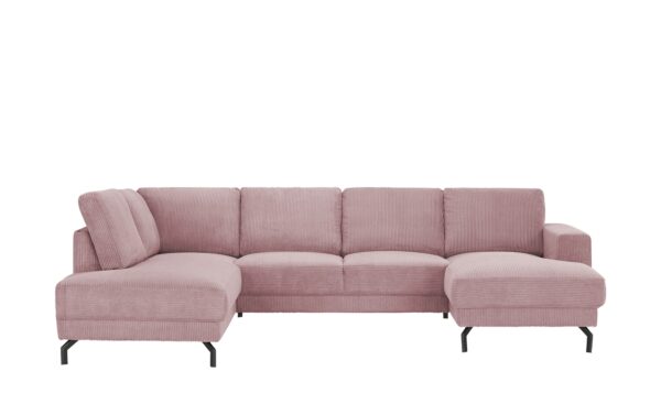 switch Wohnlandschaft   Brazil ¦ rosa/pink ¦ Maße (cm): B: 303 H: 78 T: 200 Polstermöbel > Sofas > Wohnlandschaften - Höffner