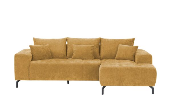 switch Ecksofa  Astrid ¦ gelb ¦ Maße (cm): B: 252 H: 94 T: 150 Polstermöbel > Sofas > Ecksofas - Höffner