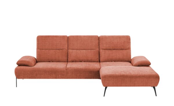 switch Ecksofa  Cesar ¦ kupfer ¦ Maße (cm): B: 290 H: 102 T: 183 Polstermöbel > Sofas > Ecksofas - Höffner