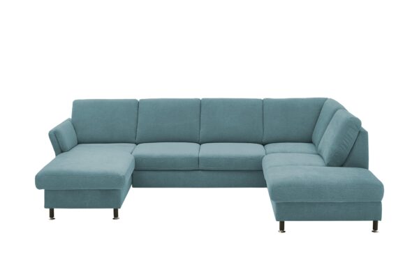 meinSofa Wohnlandschaft  Veit ¦ blau ¦ Maße (cm): B: 305 H: 90 T: 200 Polstermöbel > Sofas > Schlafsofas - Höffner