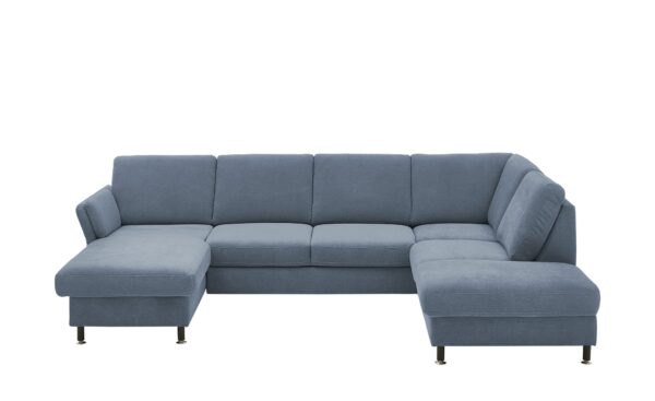 meinSofa Wohnlandschaft  Veit ¦ blau ¦ Maße (cm): B: 305 H: 90 T: 200 Polstermöbel > Sofas > Schlafsofas - Höffner