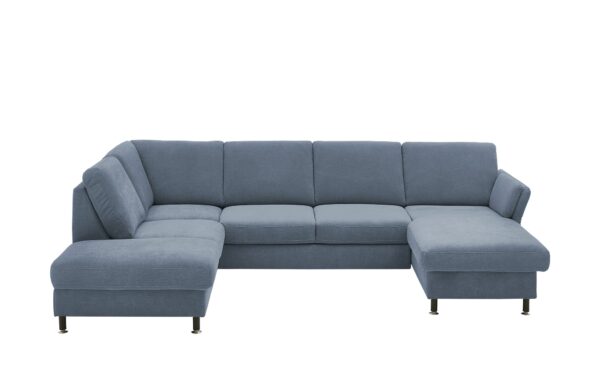 meinSofa Wohnlandschaft  Veit ¦ blau ¦ Maße (cm): B: 305 H: 90 T: 200 Polstermöbel > Sofas > Wohnlandschaften - Höffner