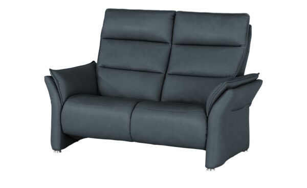 Wohnwert Ledersofa  Corvina ¦ blau ¦ Maße (cm): B: 154 H: 109 T: 90 Polstermöbel > Sofas > 2-Sitzer - Höffner