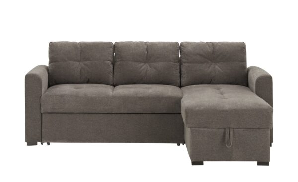 Ecksofa  mit Schlaffunktion Mocca ¦ braun ¦ Maße (cm): B: 228 H: 85 T: 167 Polstermöbel > Sofas > Ecksofas - Höffner