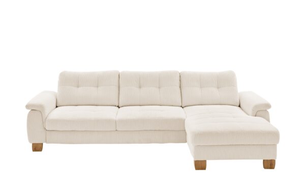 meinSofa Ecksofa  Cord Suna ¦ beige ¦ Maße (cm): B: 316 H: 86 T: 177 Polstermöbel > Sofas > Ecksofas - Höffner