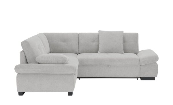 bobb Ecksofa  Lindsay ¦ grau ¦ Maße (cm): B: 225 H: 91 T: 255 Polstermöbel > Sofas > Ecksofas - Höffner