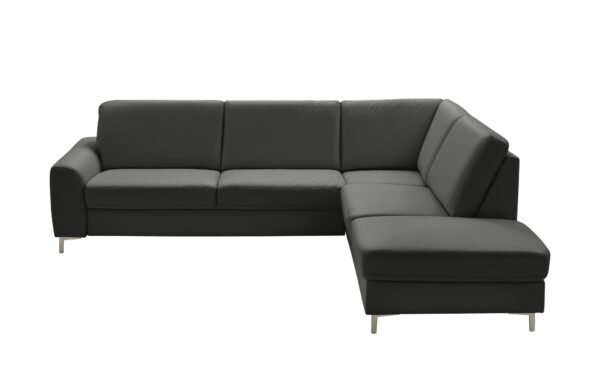 Ecksofa  Lea ¦ schwarz ¦ Maße (cm): B: 271 H: 92 T: 235 Polstermöbel > Sofas > Ecksofas - Höffner