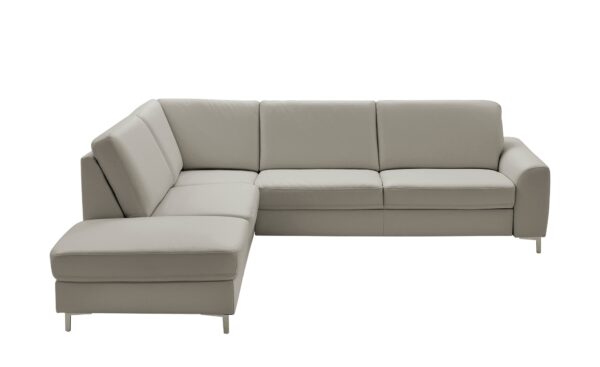 Ecksofa  Lea ¦ grau ¦ Maße (cm): B: 271 H: 92 T: 235 Polstermöbel > Sofas > Ecksofas - Höffner