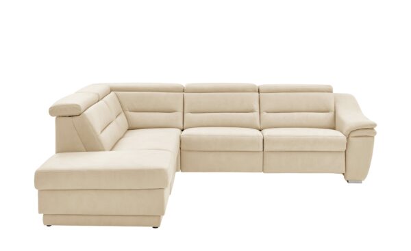 meinSofa Ecksofa   Ivonne ¦ creme ¦ Maße (cm): B: 294 H: 84 T: 245 Polstermöbel > Sofas > Ecksofas - Höffner