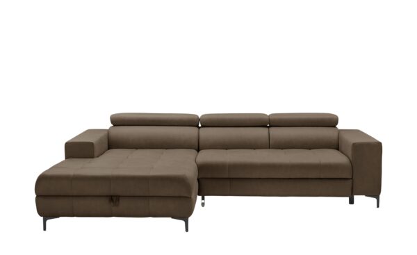 switch Ecksofa  Caro ¦ braun ¦ Maße (cm): B: 289 H: 93 T: 175 Polstermöbel > Sofas > Ecksofas - Höffner