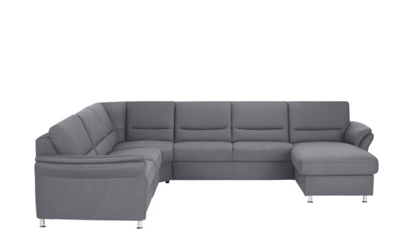 meinSofa Wohnlandschaft   Donald ¦ grau ¦ Maße (cm): B: 330 H: 89 T: 262 Polstermöbel > Sofas > Wohnlandschaften - Höffner