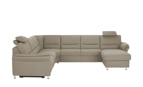 meinSofa Wohnlandschaft   Donald ¦ grau ¦ Maße (cm): B: 330 H: 89 T: 262 Polstermöbel > Sofas > Wohnlandschaften - Höffner