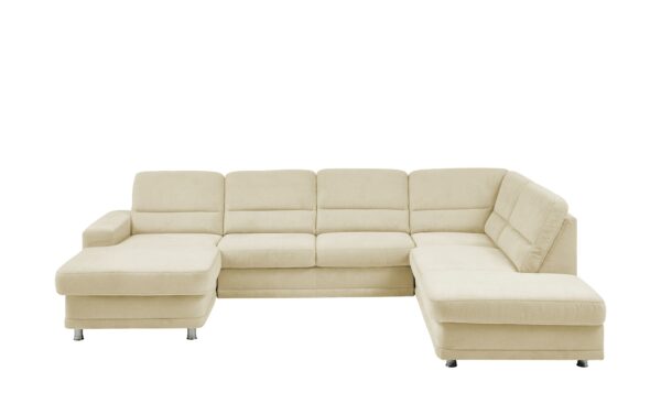 meinSofa Wohnlandschaft   Carina ¦ beige ¦ Maße (cm): B: 311 H: 85 T: 166 Polstermöbel > Sofas > Wohnlandschaften - Höffner