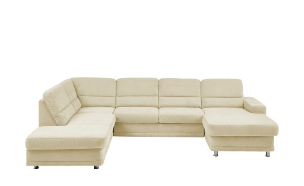 meinSofa Wohnlandschaft   Carina ¦ beige ¦ Maße (cm): B: 311 H: 85 T: 166 Polstermöbel > Sofas > Wohnlandschaften - Höffner