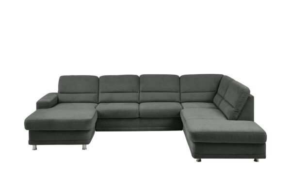 meinSofa Wohnlandschaft   Carina ¦ grau ¦ Maße (cm): B: 311 H: 85 T: 166 Polstermöbel > Sofas > Schlafsofas - Höffner