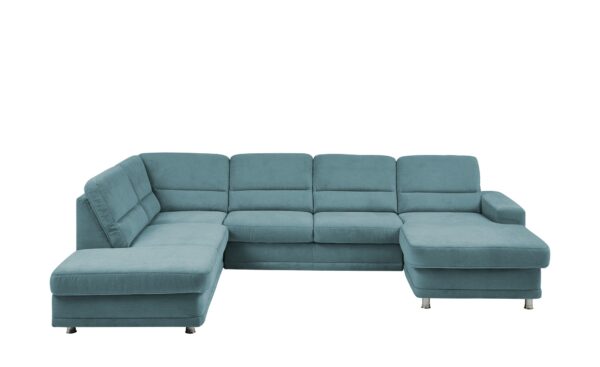 meinSofa Wohnlandschaft   Carina ¦ blau ¦ Maße (cm): B: 311 H: 85 T: 166 Polstermöbel > Sofas > Schlafsofas - Höffner