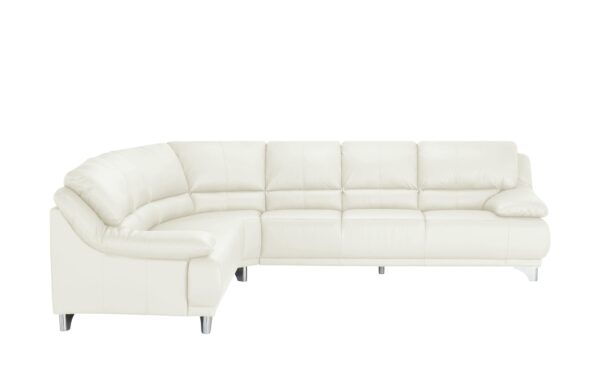 Ecksofa   Maranello ¦ weiß ¦ Maße (cm): B: 295 H: 87 T: 253 Polstermöbel > Sofas > Ecksofas - Höffner