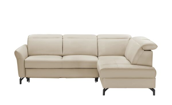 uno Ecksofa  Basel ¦ beige ¦ Maße (cm): B: 243 H: 100 T: 200 Polstermöbel > Sofas > Ecksofas - Höffner