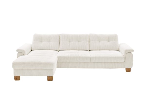 meinSofa Ecksofa  Cord Suna ¦ creme ¦ Maße (cm): B: 316 H: 86 T: 177 Polstermöbel > Sofas > Ecksofas - Höffner