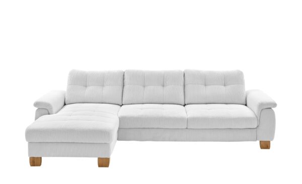 meinSofa Ecksofa  Cord Suna ¦ grau ¦ Maße (cm): B: 316 H: 86 T: 177 Polstermöbel > Sofas > Ecksofas - Höffner