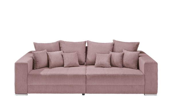 uno Bigsofa  Ricardo ¦ rosa/pink ¦ Maße (cm): B: 262 H: 85 T: 111 Polstermöbel > Sofas > 3-Sitzer - Höffner