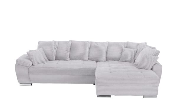 Ecksofa  Farina ¦ grau ¦ Maße (cm): B: 323 H: 92 T: 222 Polstermöbel > Sofas > Ecksofas - Höffner