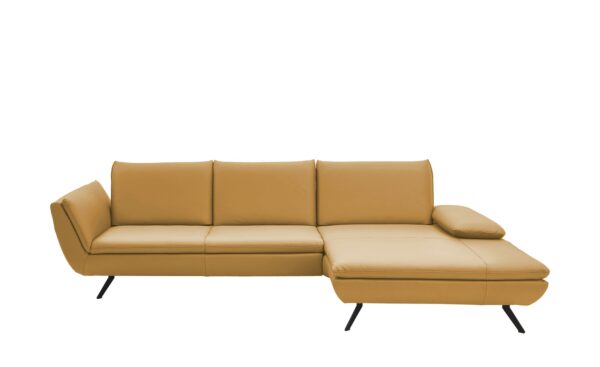 Ecksofa  Luca ¦ gelb ¦ Maße (cm): B: 315 H: 88 T: 190 Polstermöbel > Sofas > Wohnlandschaften - Höffner