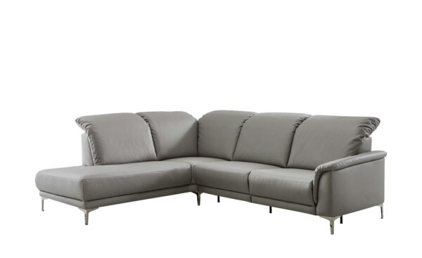 Ecksofa  Malu ¦ grau ¦ Maße (cm): B: 282 H: 111 T: 236 Polstermöbel > Sofas > Ecksofas - Höffner