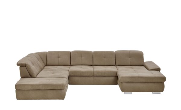 Lounge Collection Wohnlandschaft  Affair ¦ braun ¦ Maße (cm): B: 371 H: 100 T: 260 Polstermöbel > Sofas > Schlafsofas - Höffner