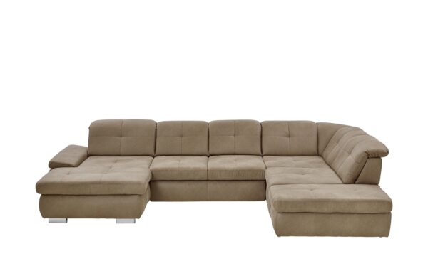 Lounge Collection Wohnlandschaft  Affair ¦ braun ¦ Maße (cm): B: 371 H: 100 T: 260 Polstermöbel > Sofas > Wohnlandschaften - Höffner