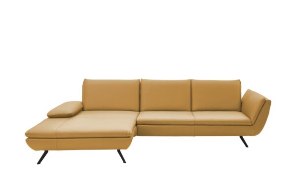 Ecksofa  Luca ¦ gelb ¦ Maße (cm): B: 315 H: 88 T: 190 Polstermöbel > Sofas > Wohnlandschaften - Höffner