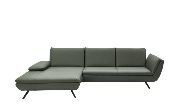 Ecksofa  Luca ¦ grün ¦ Maße (cm): B: 315 H: 88 T: 190 Polstermöbel > Sofas > Ecksofas - Höffner